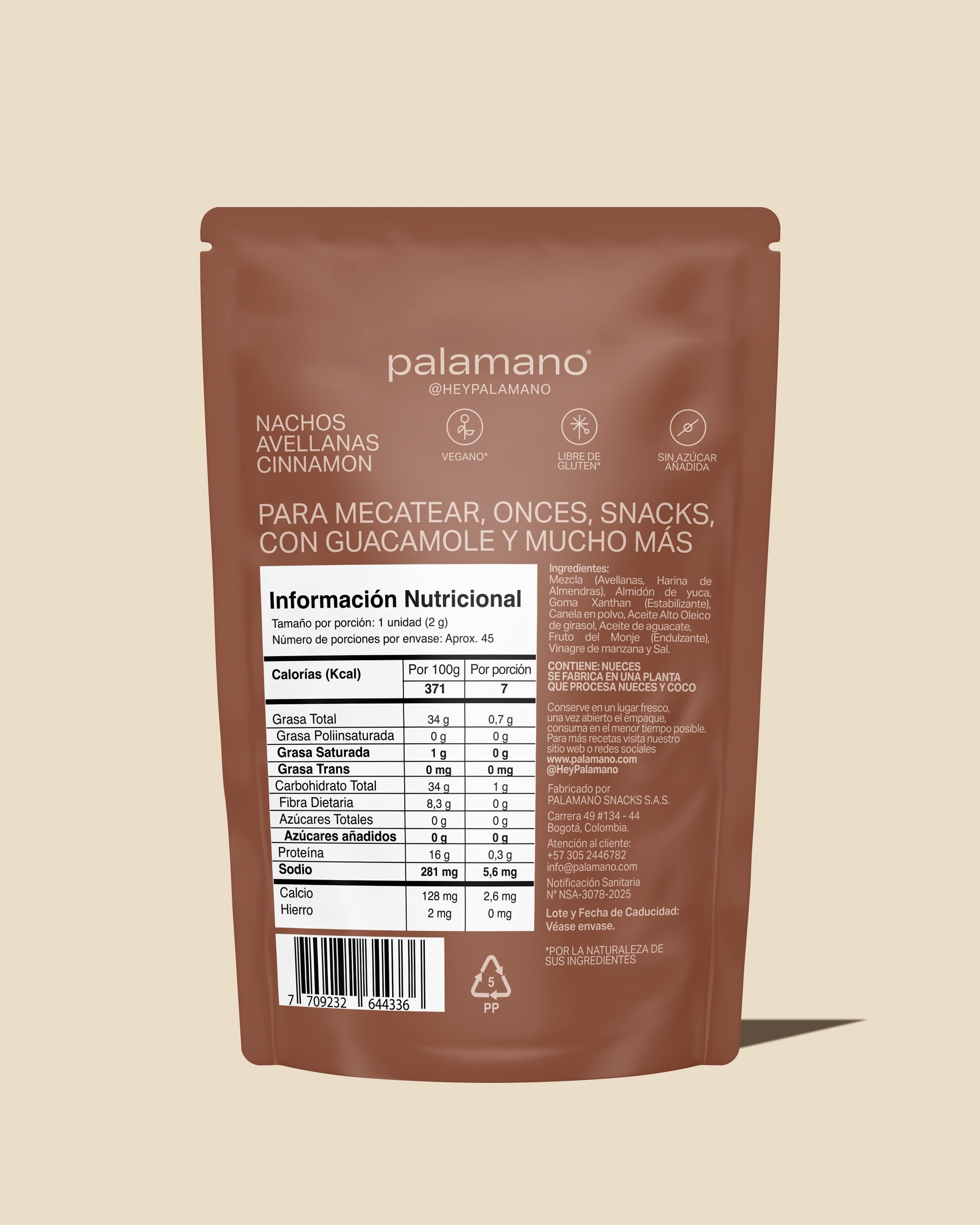 Nachos Avellana Cinnamon 90g