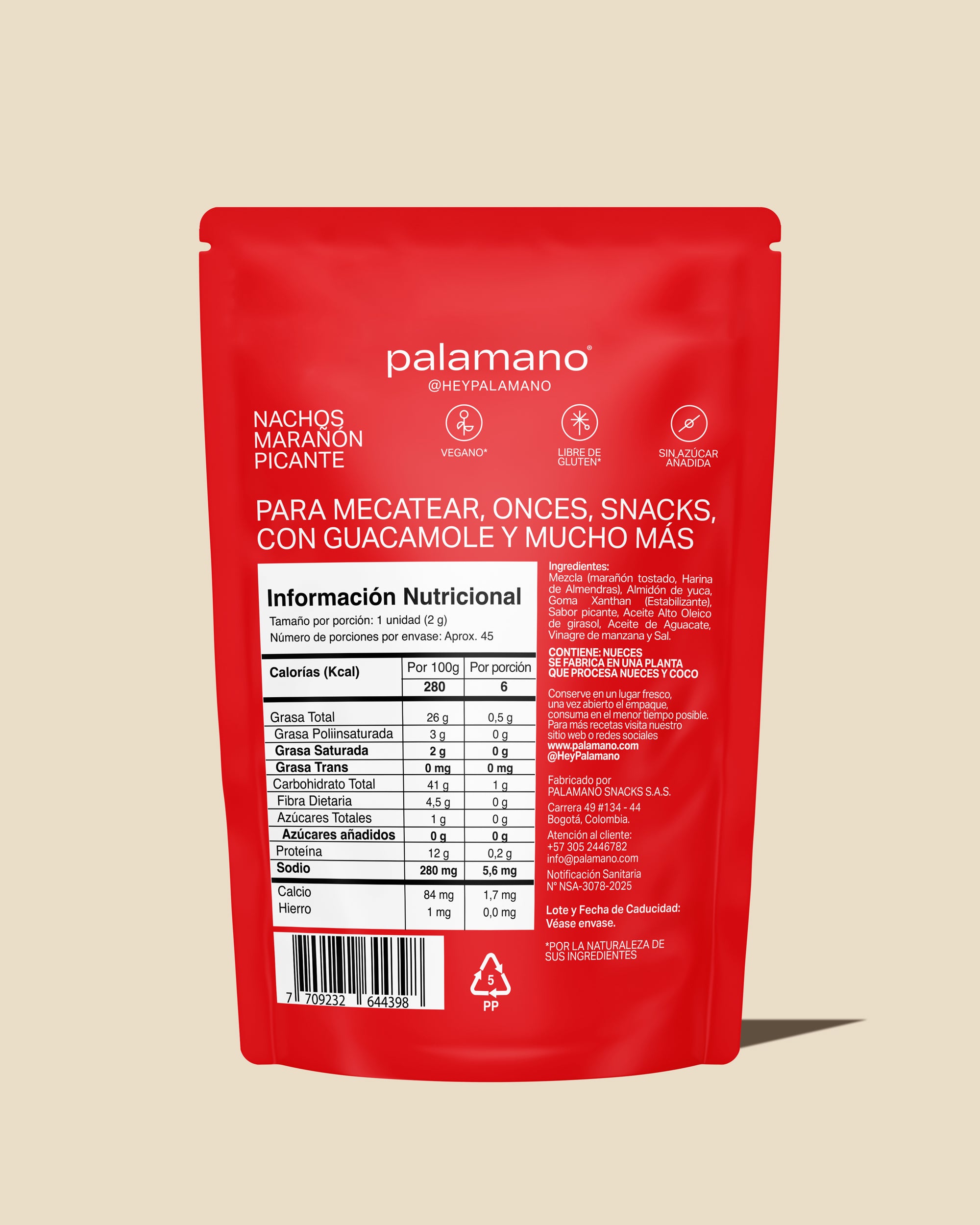 Nachos de Marañon Picante 90g