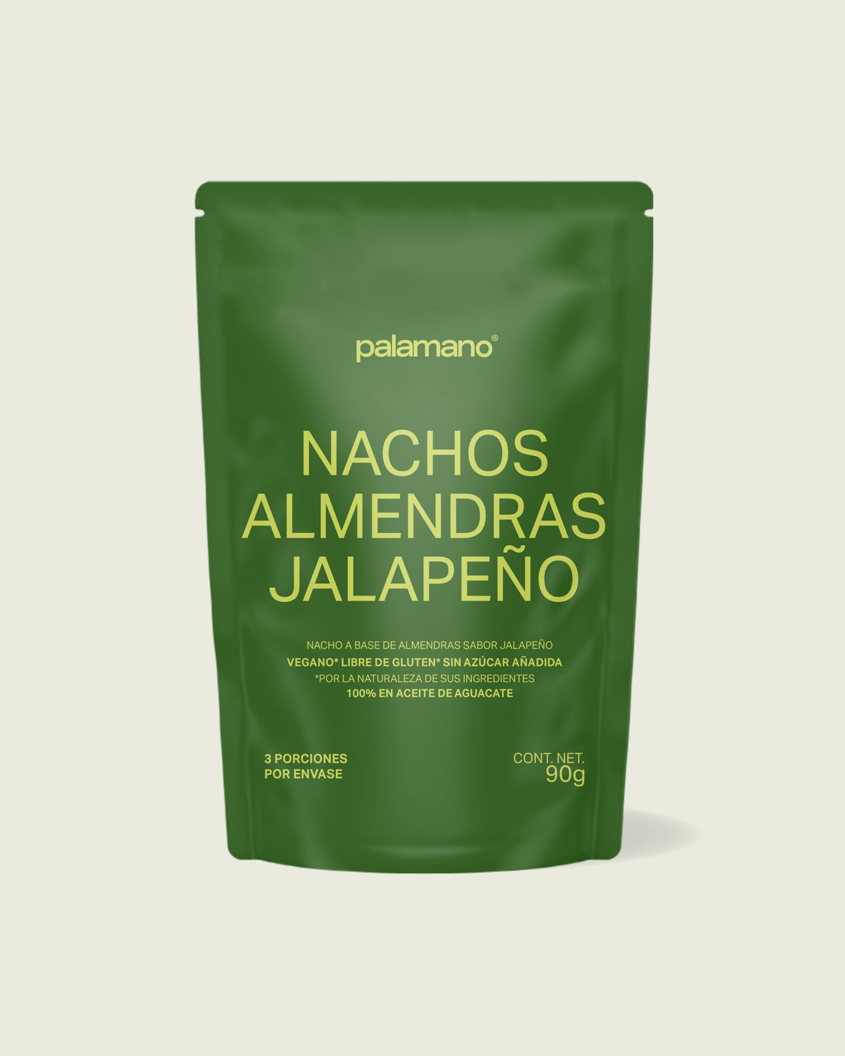 Nachos Almendras Jalapeño Limón 90g