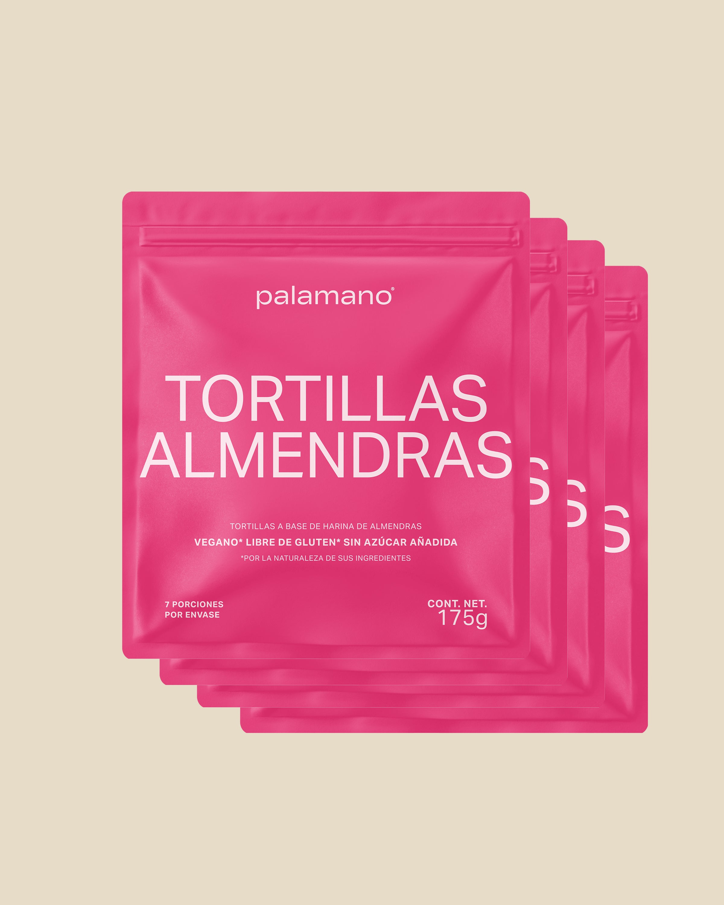 Tortillas de Almendras M x 4