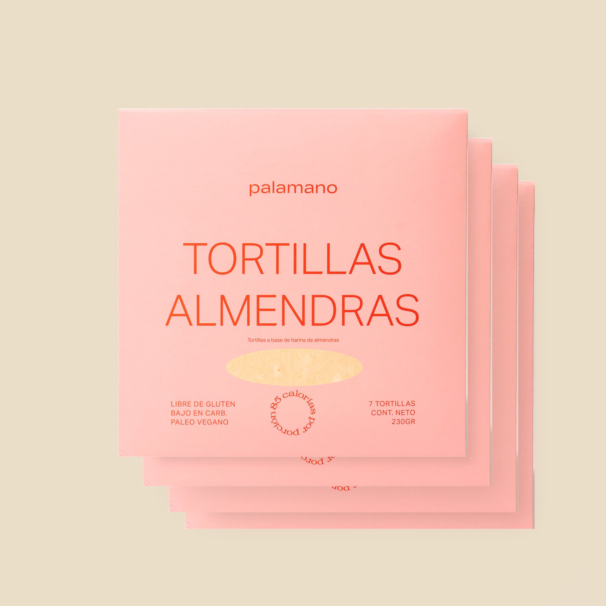 Tortillas de Almendras M x 4