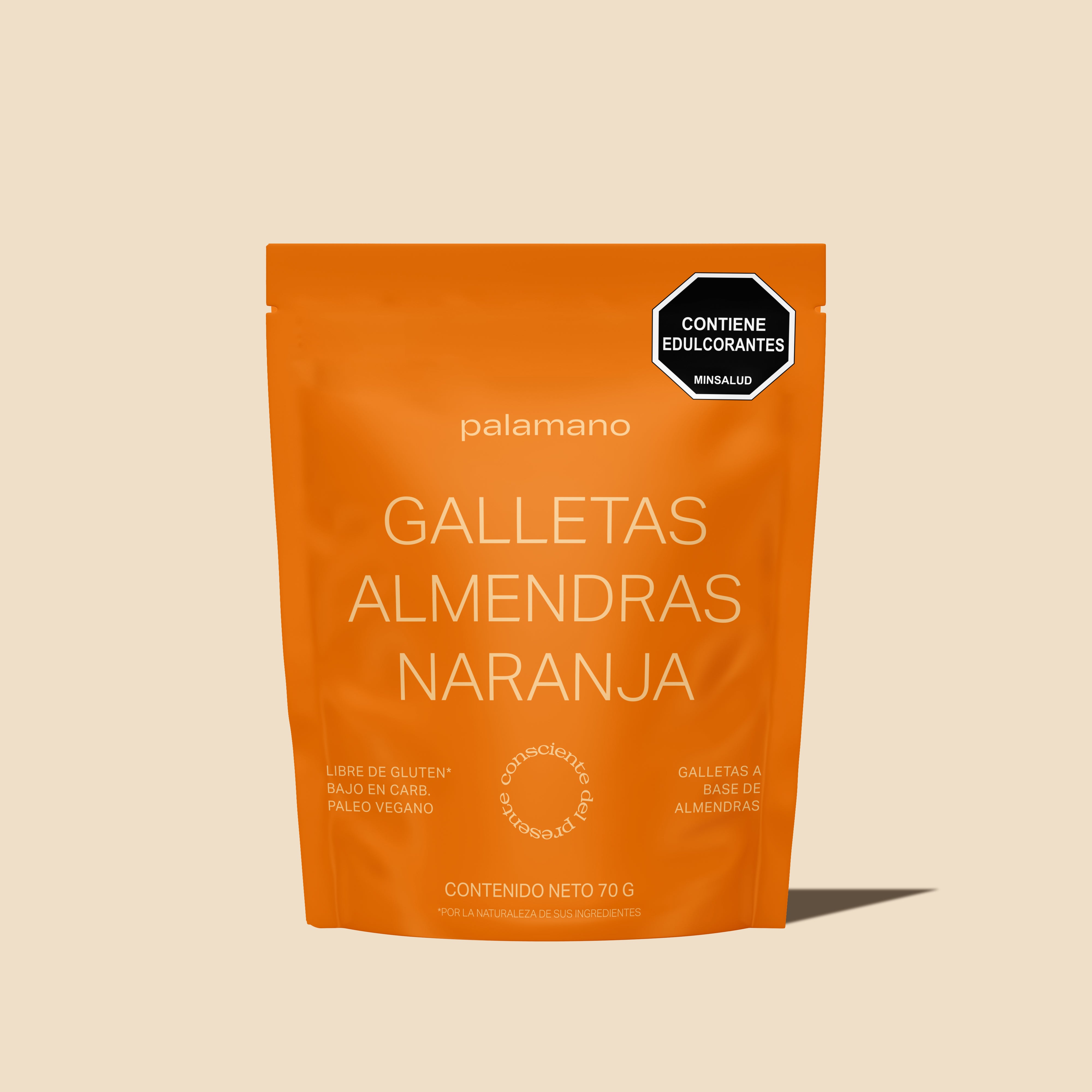 Galletas Almendras Naranja