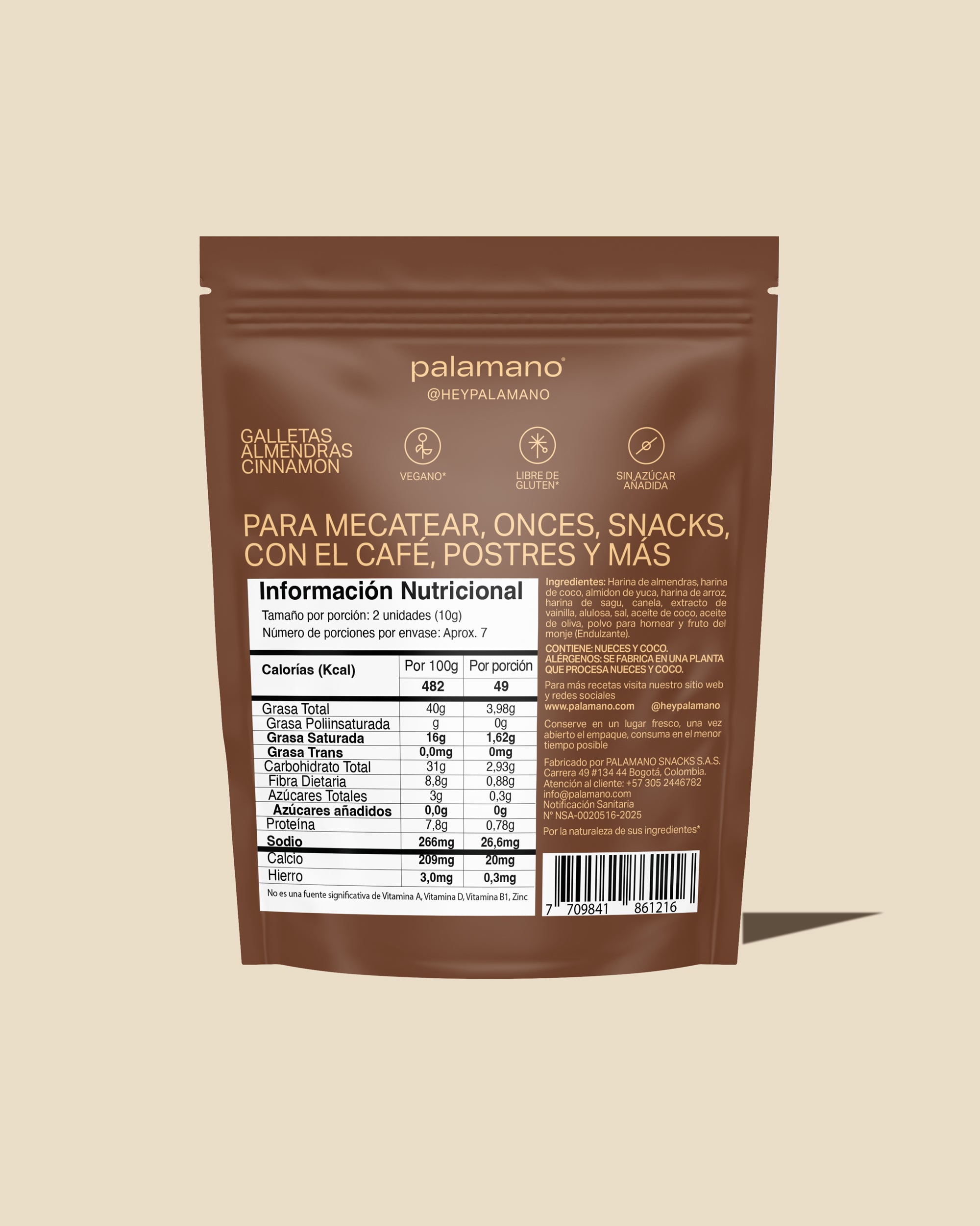 Galletas Almendras Cinnamon