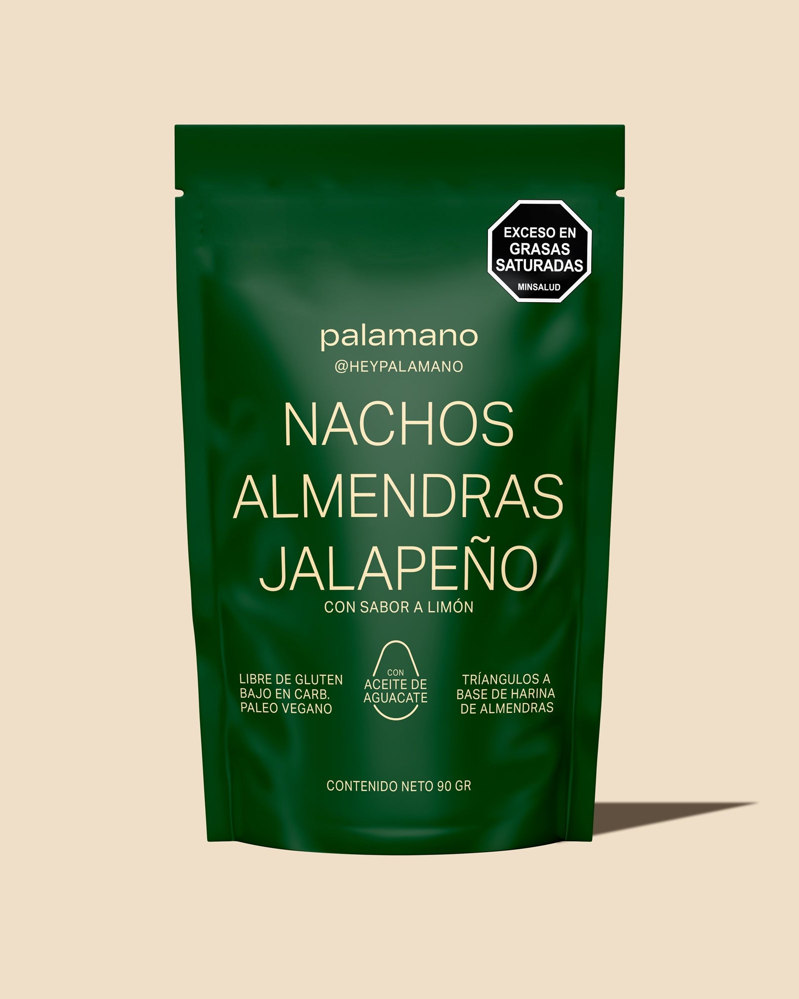 Nachos Almendras Jalapeño Limón